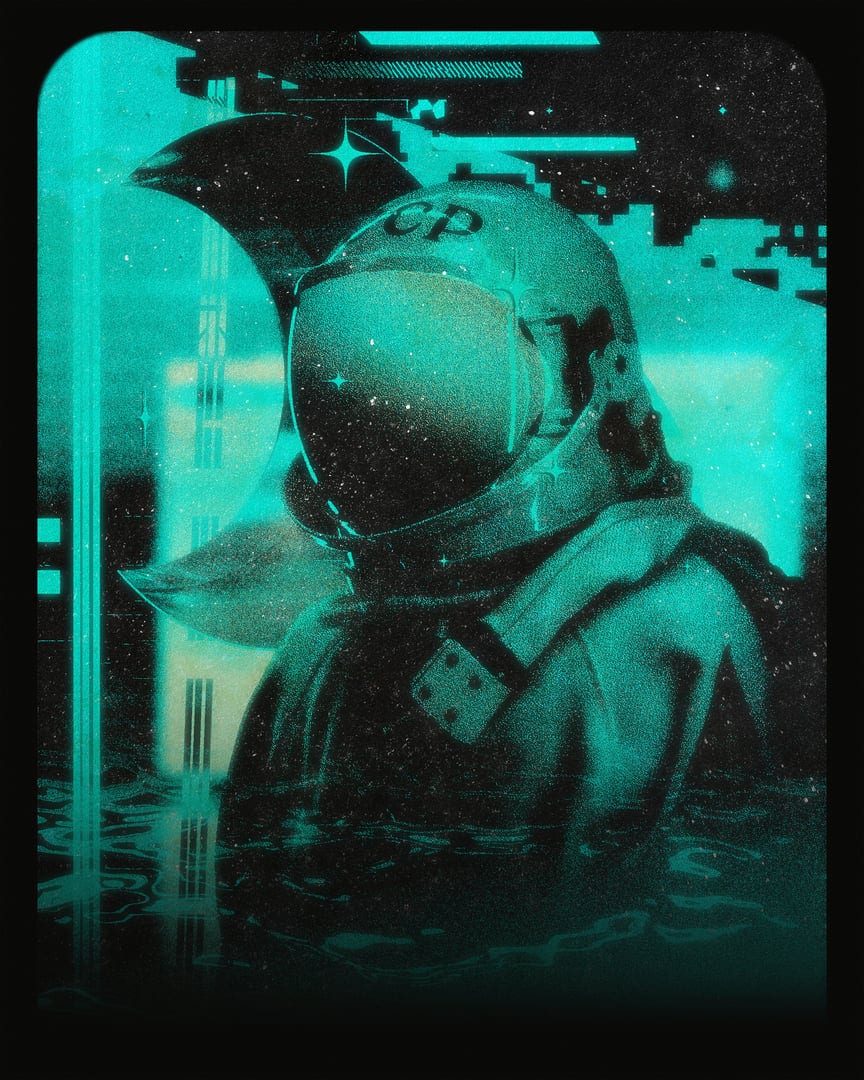 Space Themed Poster